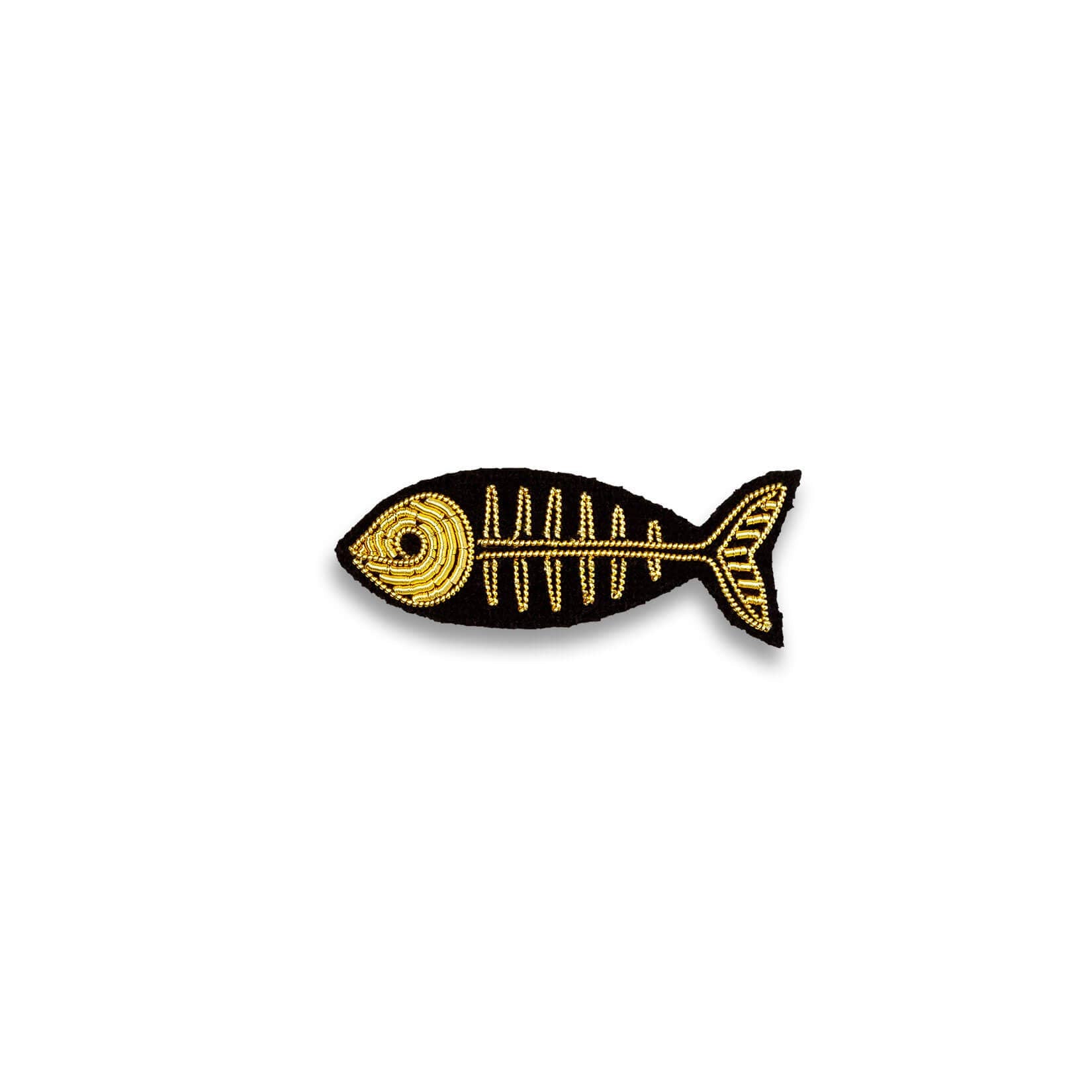 Macon & Lesquoy - Brooch - Fishbone