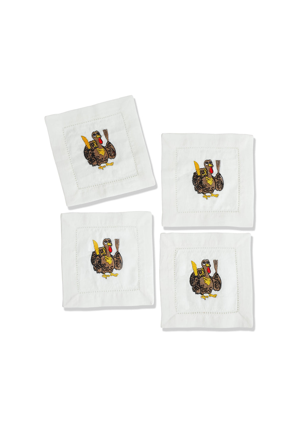 Thanksgiving Turkey Cocktail Napkins