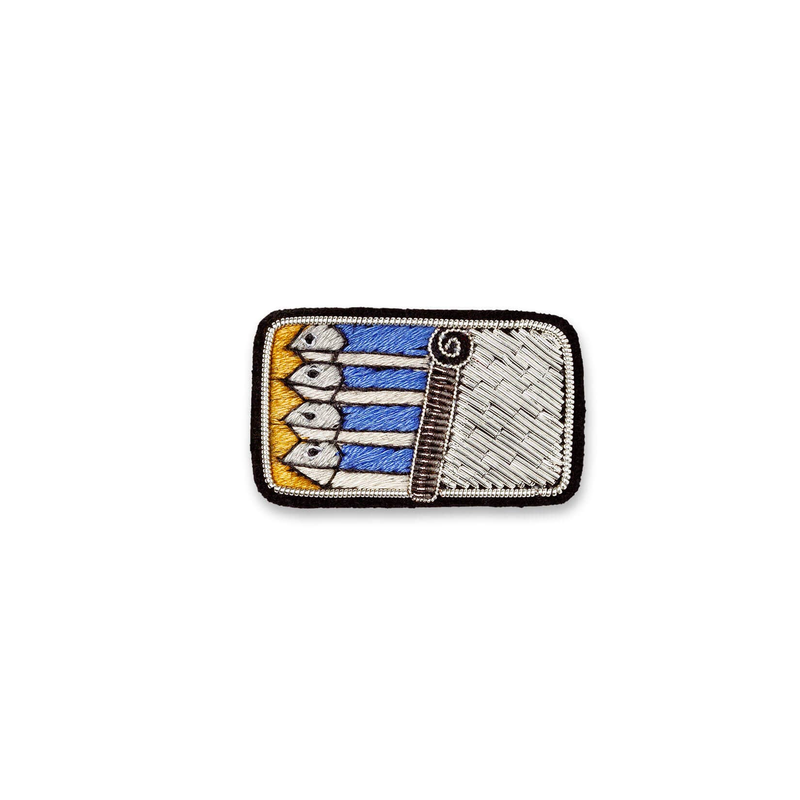 Macon & Lesquoy - Brooch - Sardine Tin