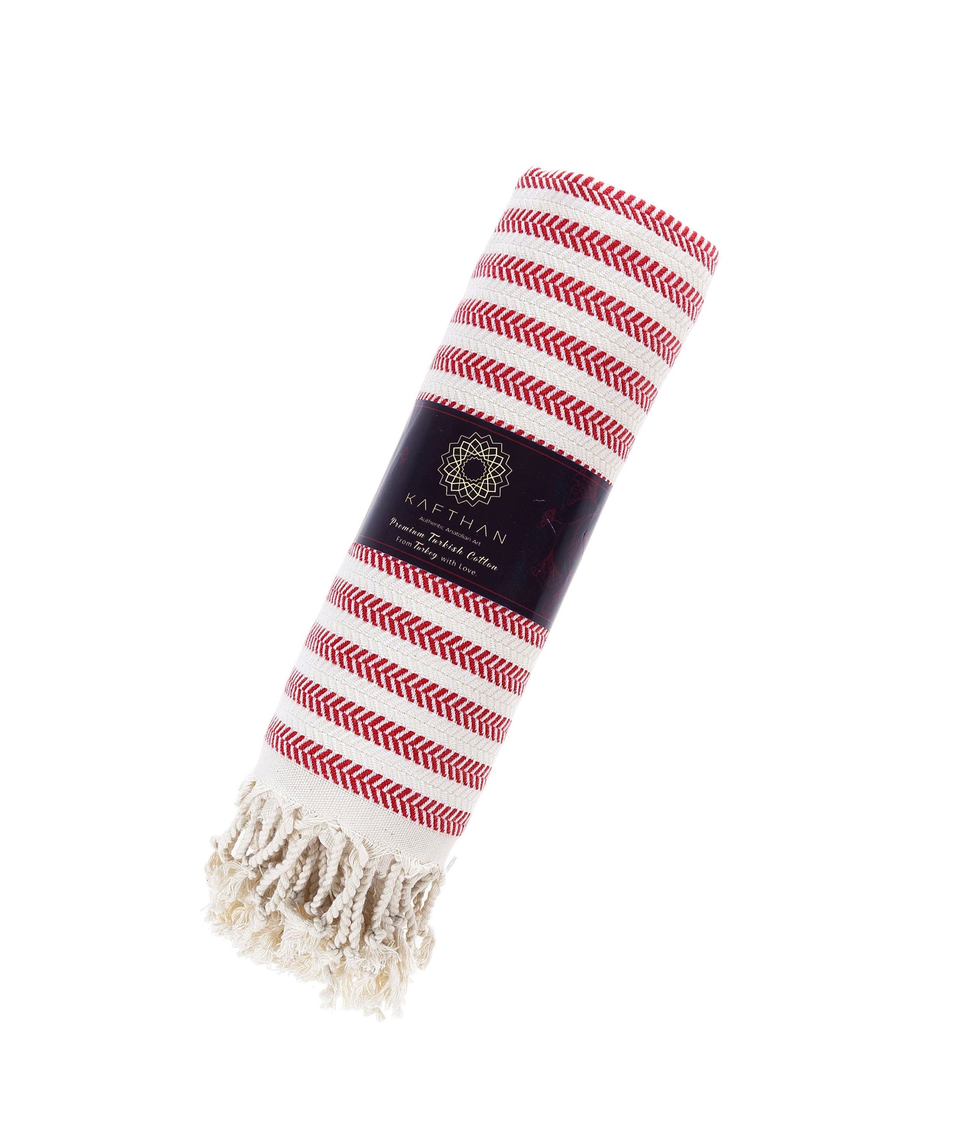 KAFTHAN - peshtemal Calista Cotton Turkish Towel | Beach Towel | Christmas Gift