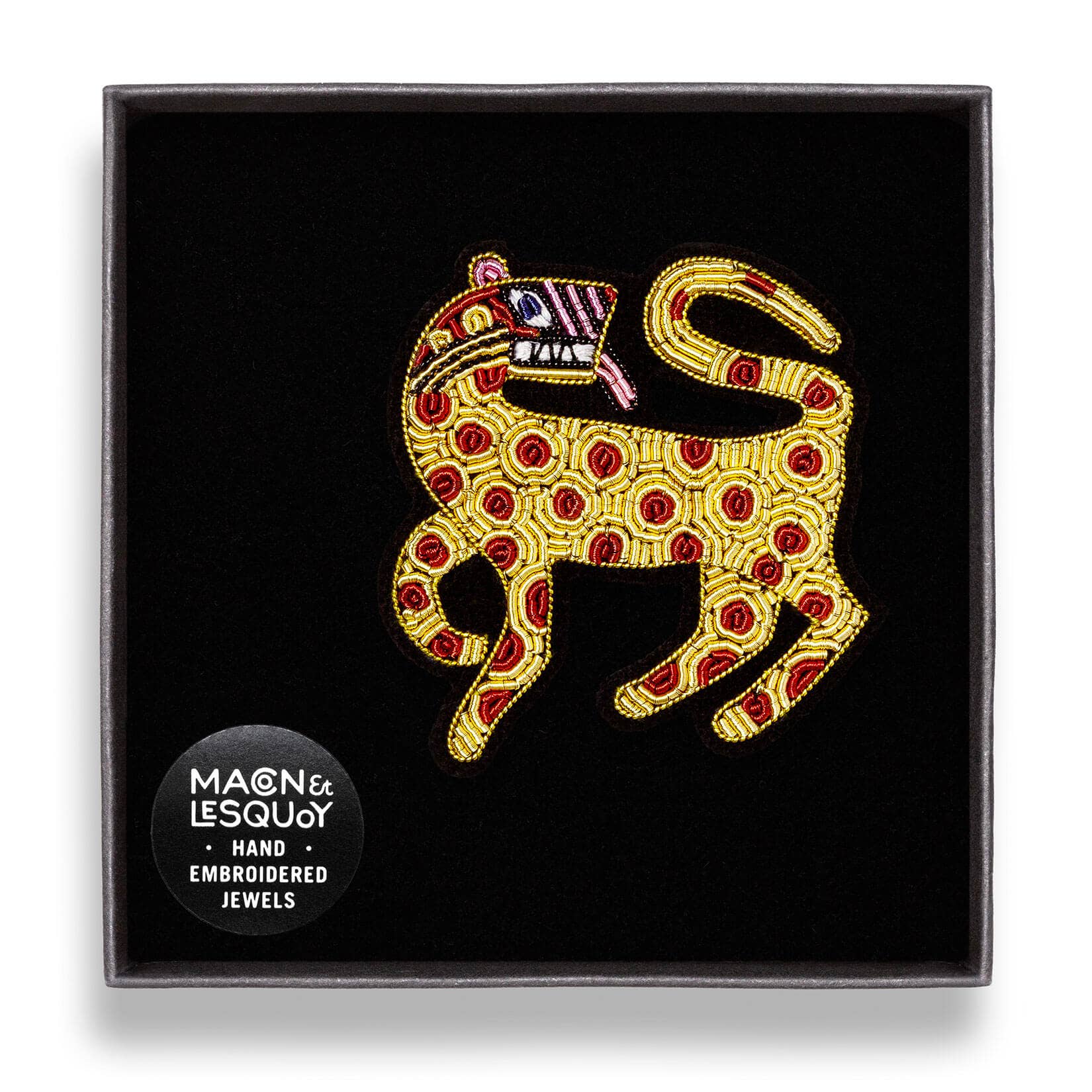 Macon & Lesquoy - Brooch - Leopard