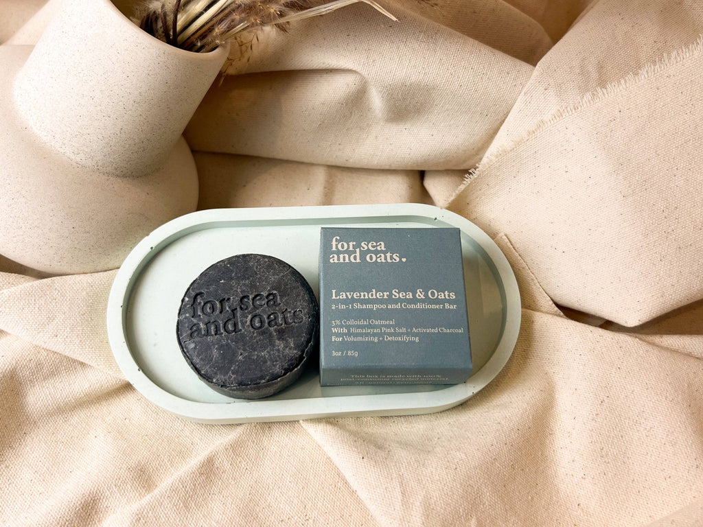 Per Sea and Oats - Shampoo e balsamo 2 in 1 Sea &amp; Oats alla lavanda