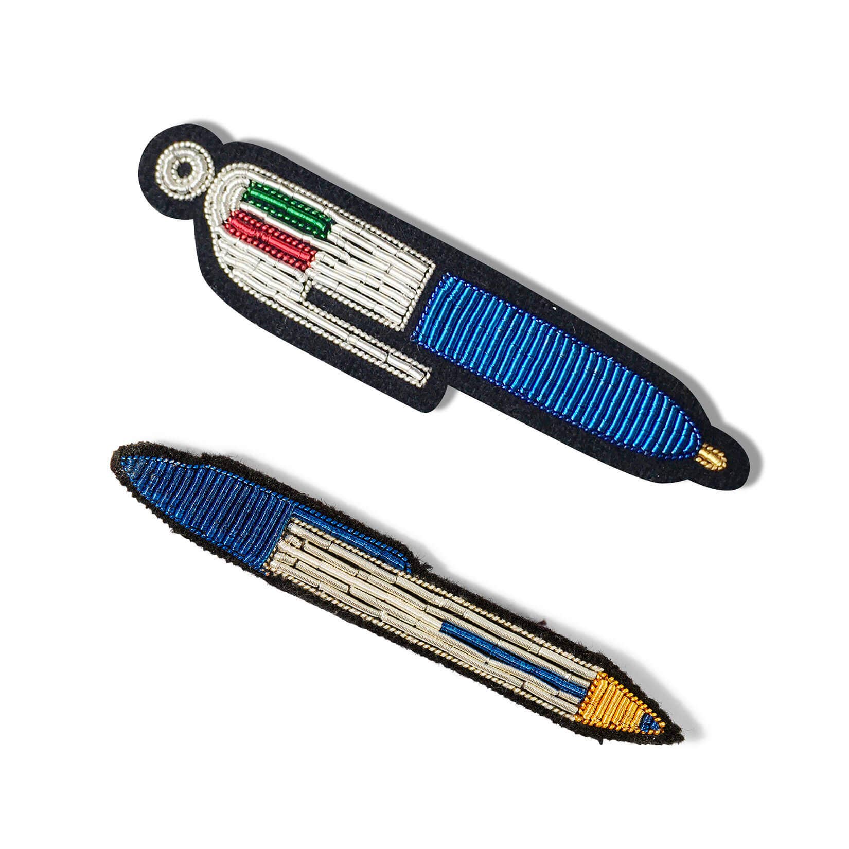 Macon & Lesquoy - Brooch - Duo of BIC® pens