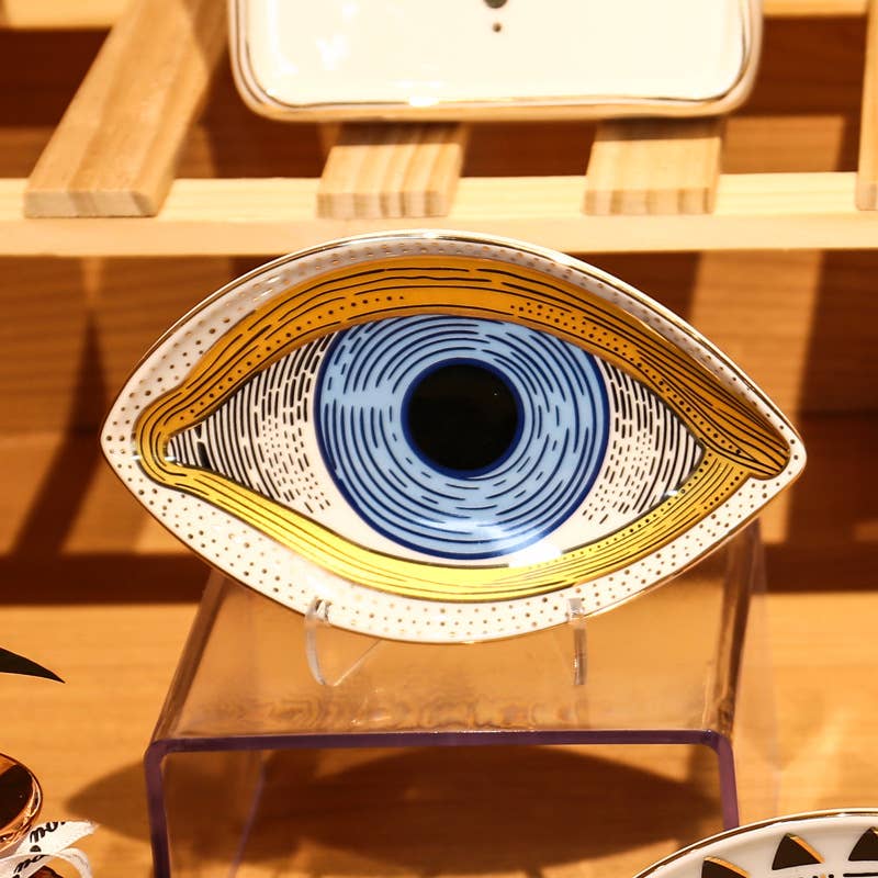 Gypsy Soul - Eye Shaped Protection Trinket Dish - 8 Pcs