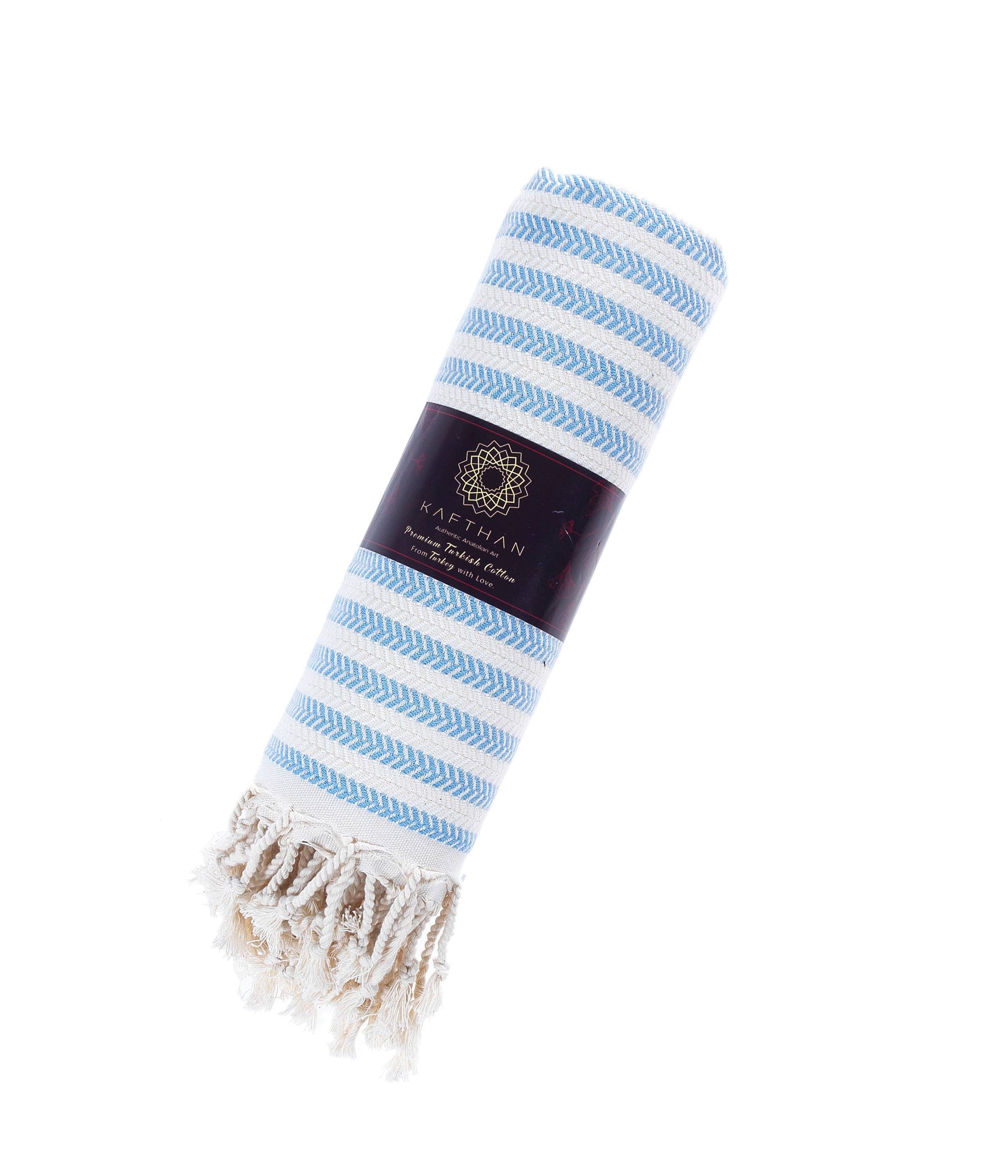KAFTHAN - peshtemal Calista Cotton Turkish Towel | Beach Towel | Christmas Gift