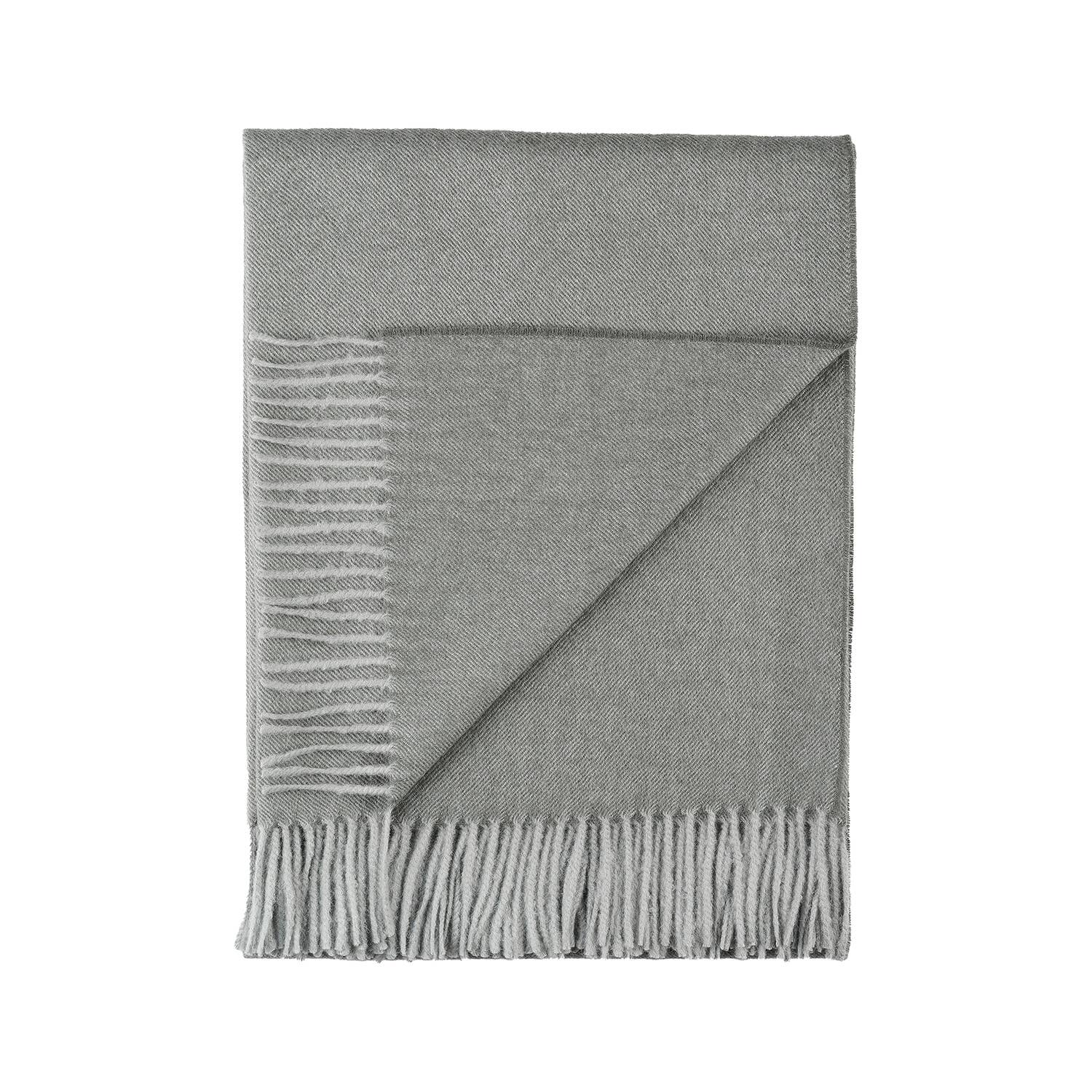 Shupaca Alpaca - 100% Baby Alpaca Throw - Iron Ore