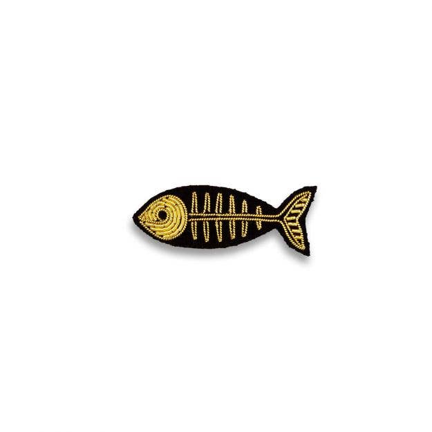 Macon & Lesquoy - Brooch - Fishbone