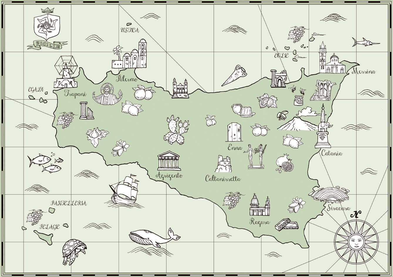 Sunset & Venice - Sweet Sicily: Sugar and Spice, and All Things Nice