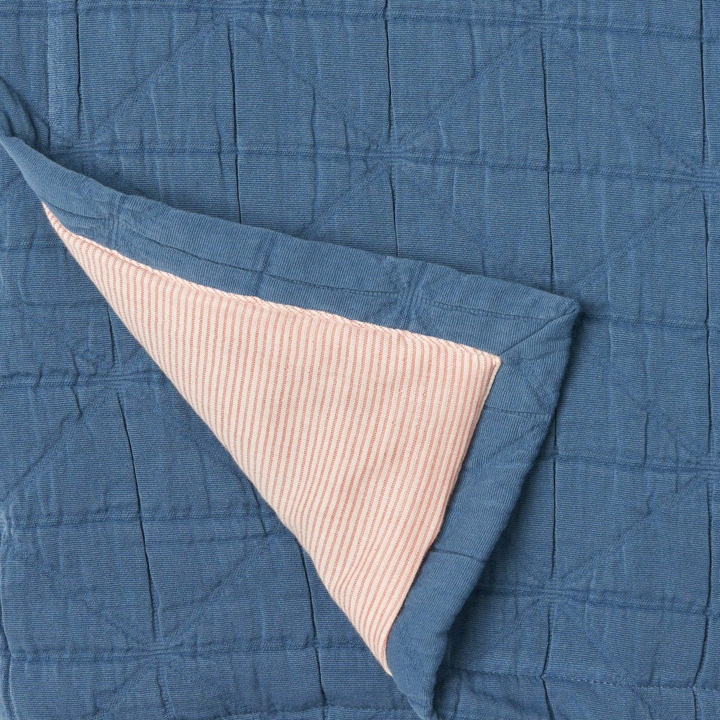 Crib Quilt-  Railroad Stripes