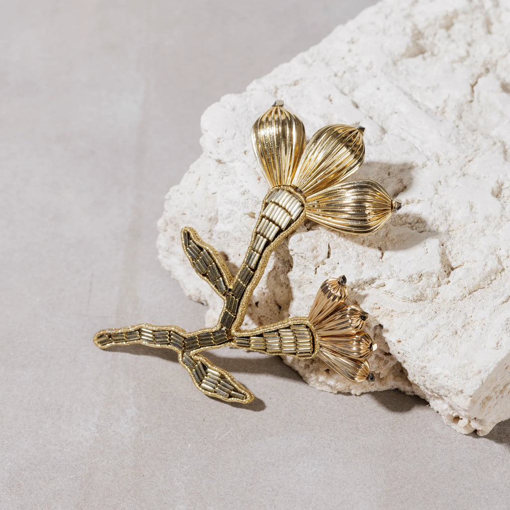 Tata Borello Glicine Brooch