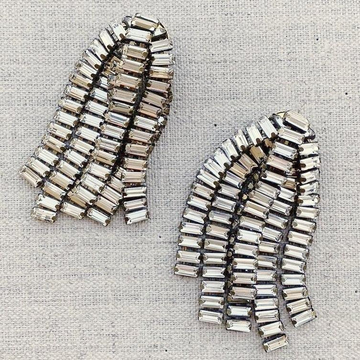 Tata Borello Medusa Earrings- clips